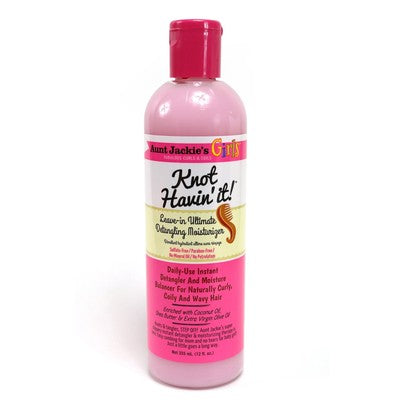 Aunt Jackies Knot Havin It Leave-In Detangling Moisturizer 12oz