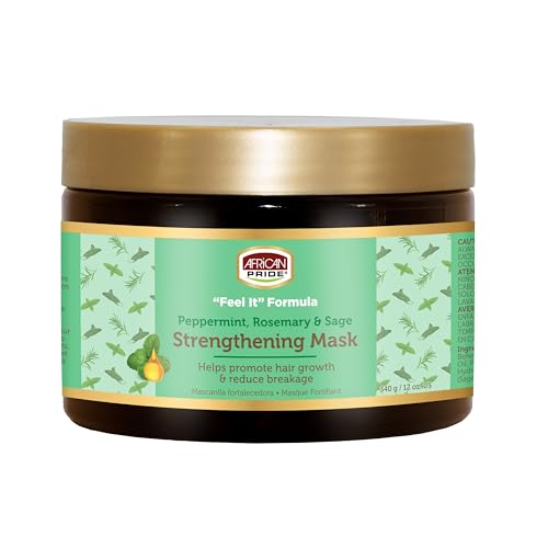 African Pride Strengthening Mask Hair Treatment 12oz Pack of 1