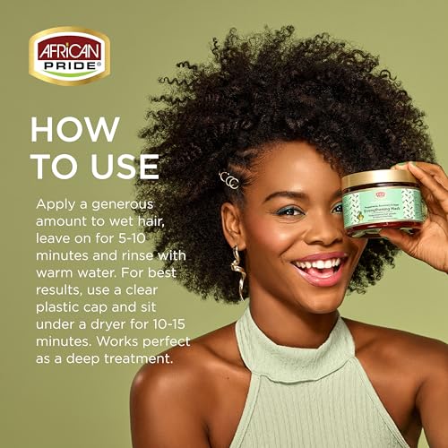 African Pride Strengthening Mask Hair Treatment 12oz Pack of 1