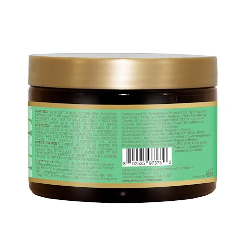 African Pride Strengthening Mask Hair Treatment 12oz Pack of 1