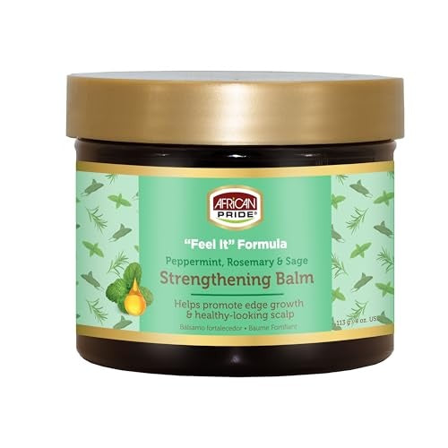African Pride Hair Strengthening Balm 4 oz Pack of 1