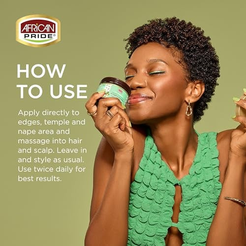 African Pride Hair Strengthening Balm 4 oz Pack of 1