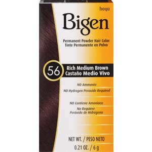 Bigenzo Bigen Hair Color Powder #56 Rich Medium Brown