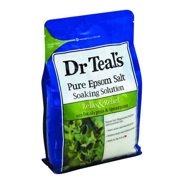 Dr. Teal's Epsom Salt 3lb - Relax & Relief Eucalyptus Spearmint