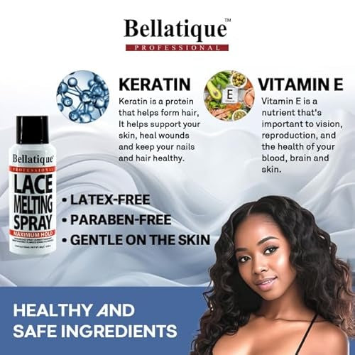 BELLATIQUE Lace Melting Spray Maximum Hold,