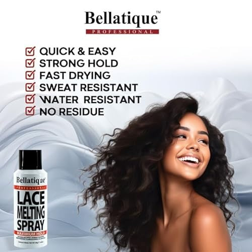 BELLATIQUE Lace Melting Spray Maximum Hold,