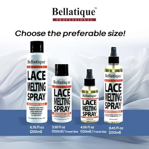 BELLATIQUE Lace Melting Spray Maximum Hold,