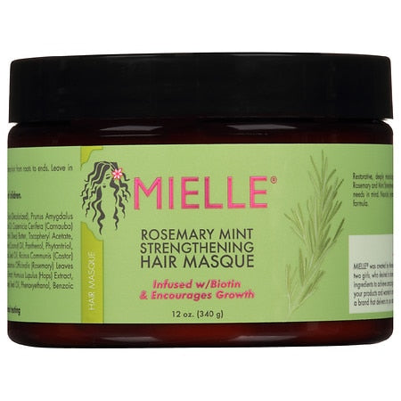 Mielle Rosemary Mint Hair Masque Strengthening 12oz