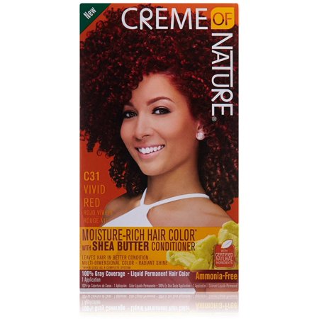 Creme Of Nature Color C31 Vivid Red Hair Dye