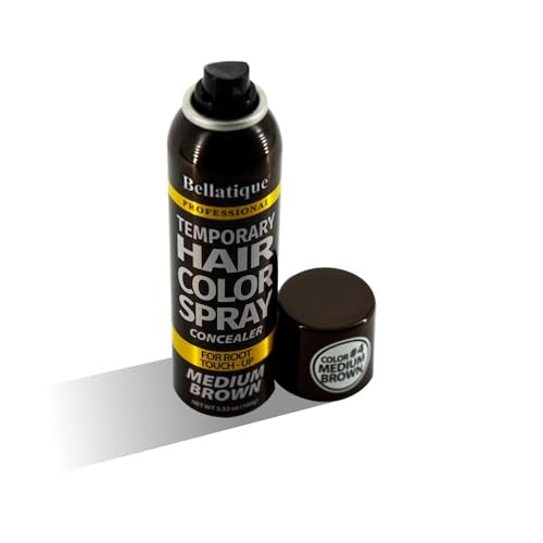 BELLATIQUE Temporary Hair Color Spray 3.52 Fl Oz Pack of 1