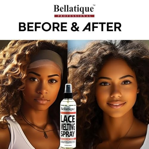 BELLATIQUE Lace Glue Spray 8.45 Oz - Extreme Hold, Quick Drying