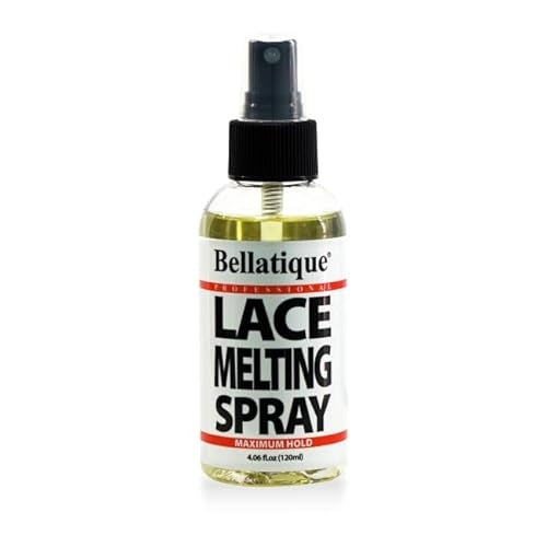 BELLATIQUE Lace Melting Spray 4.06 Oz - Maximum Hold, Fast Drying