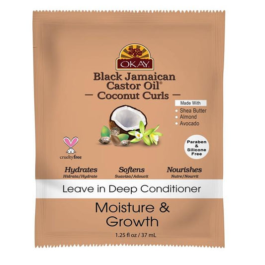Okay Pure Naturals Jamaican Castor Oil Conditioner 1.25 Oz