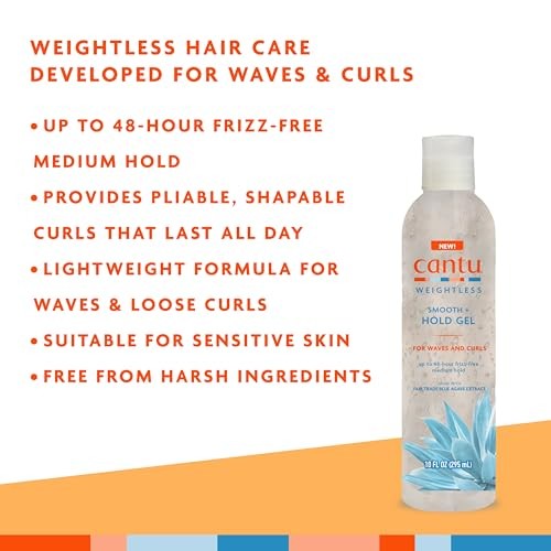 Cantu Smooth Hold Gel Curl Enhancer 10 Fl Oz