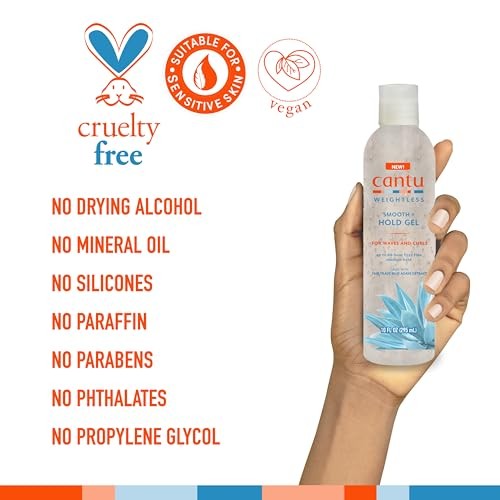 Cantu Smooth Hold Gel Curl Enhancer 10 Fl Oz