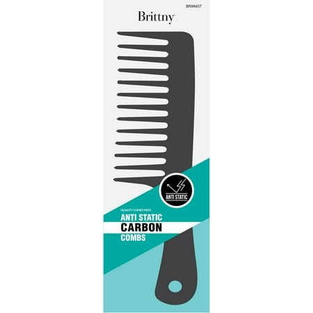 Brittny Anti Static Carbon Bone Rake Comb