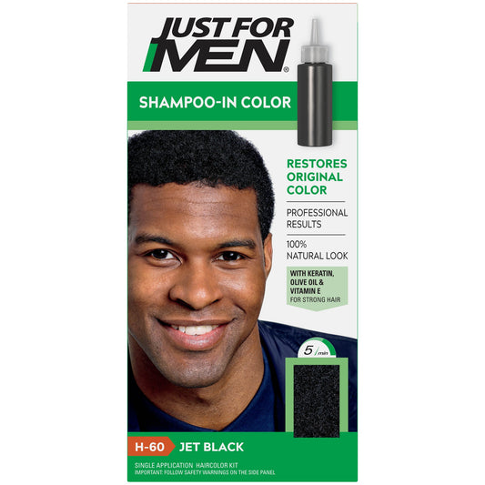 VOOR STAD Just for Men Shampoo Jet Black H-60
