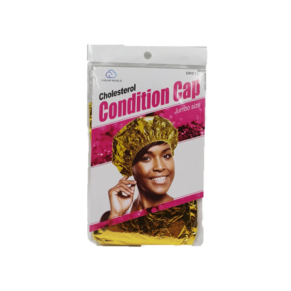 Dream Cholesterol Conditioning Cap, One Size, Gold Vinyl