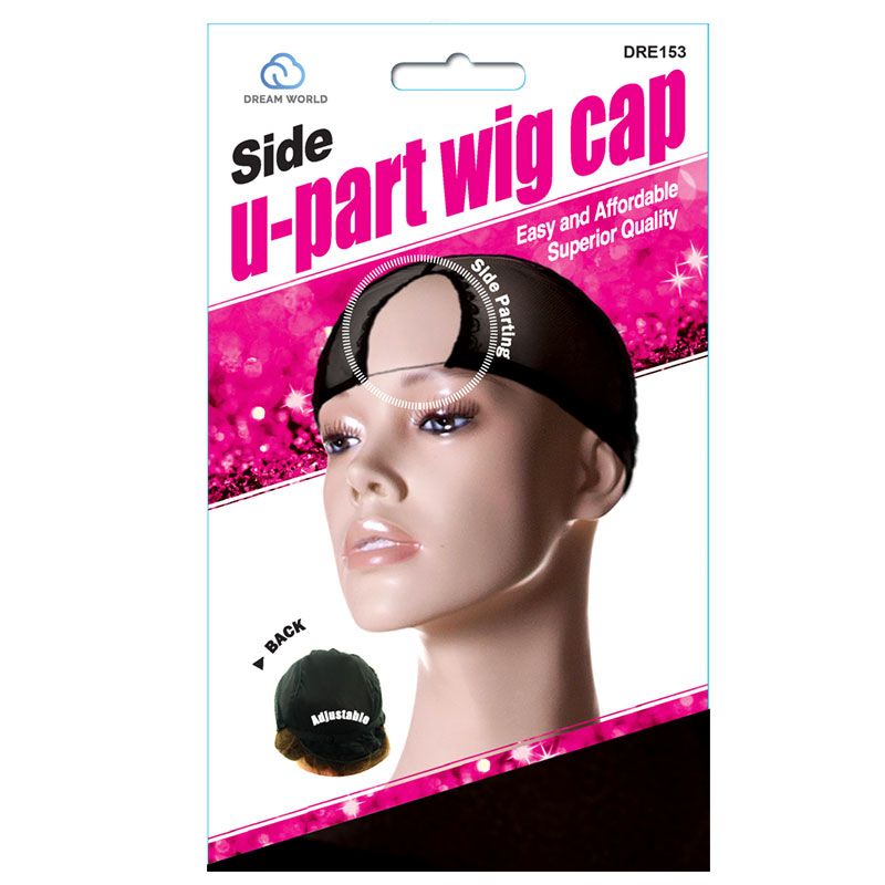 Dream World U-Part Side Wig Cap DRE153 Black