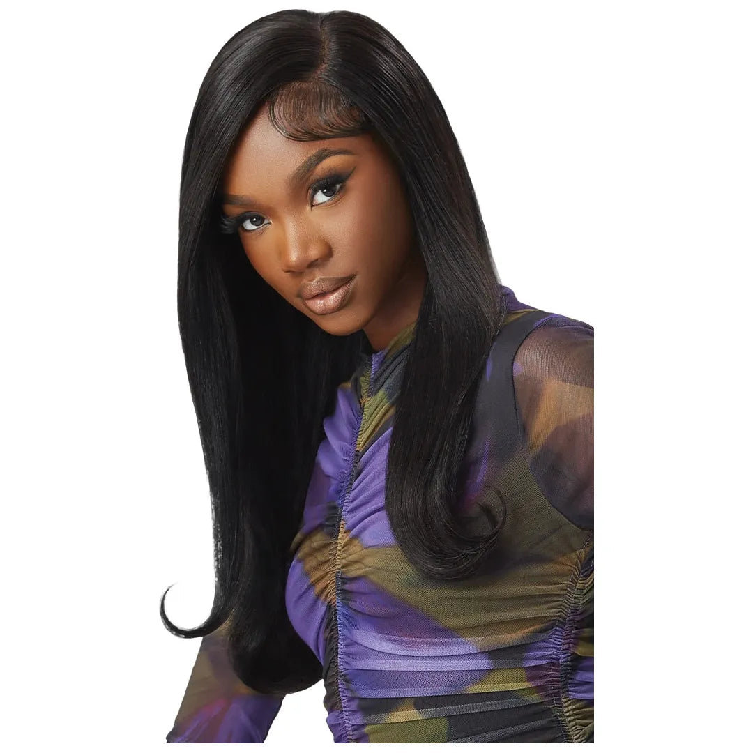 Outre Purple Pack Human Hair Weave 16" 1Jet Black