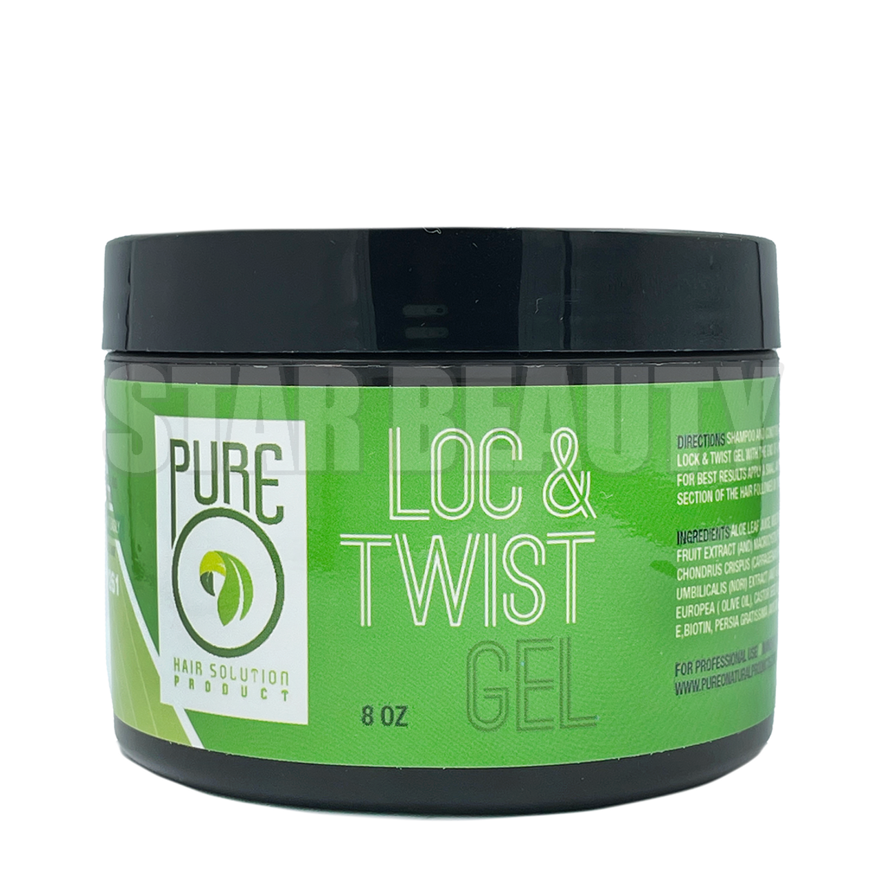 PURO PureO Loc & Twist Hair Gel 8oz