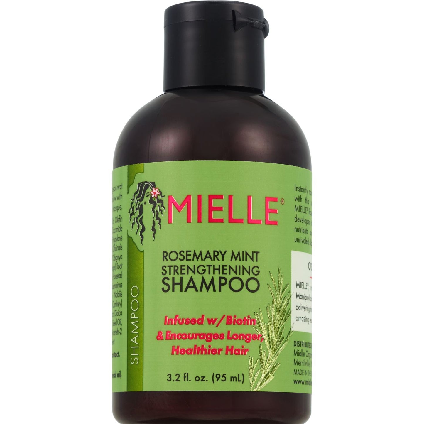 Mielle Rosemary Mint Strengthening Shampoo 3.2 oz