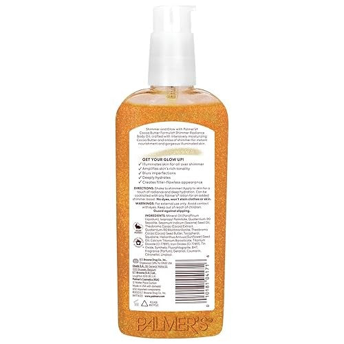 Palmer's Cocoa Butter Shimmer Radiance Oil 5.1 Oz Pack of 1