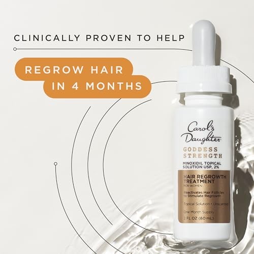 Carol's Daughter Goddess Strength 2% Minoxidil, 2 OZ Pack of 1