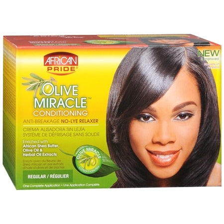 African Pride Miracle Deep Conditioning No-Lye Relaxer Regular