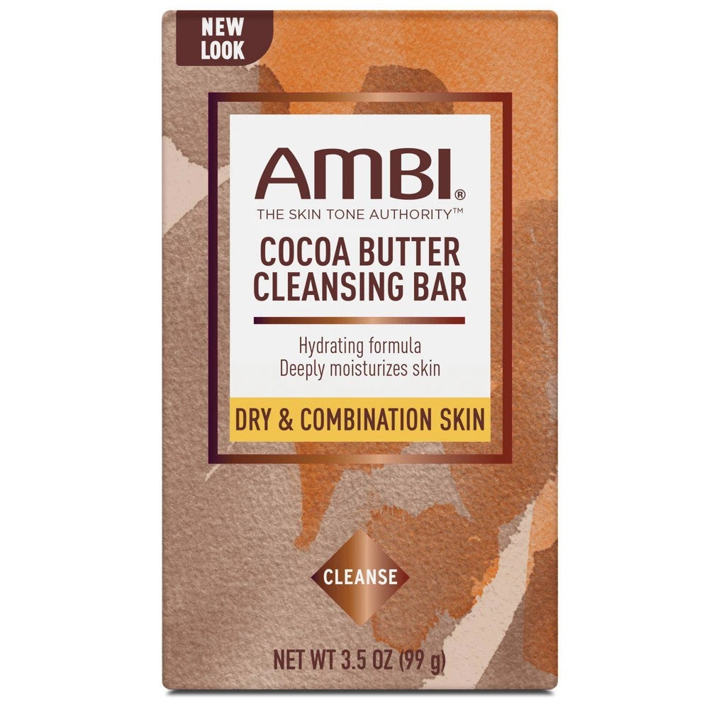 AMBI Cocoa Butter Cleansing Bar Soap 3.5 oz