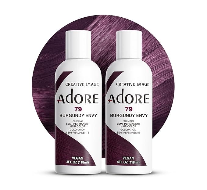 Adore Burgundy Envy Semi Permanent Hair Colour 79
