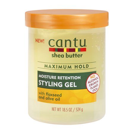 Cantu Moisture Retention Styling Gel Flaxseed & Olive Oil 524g