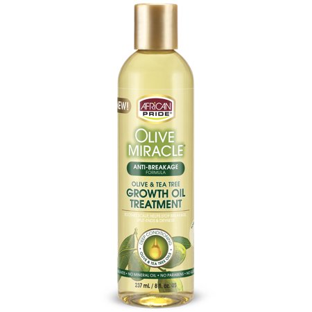 African Pride Olive Miracle Growth Oil, 8 oz.