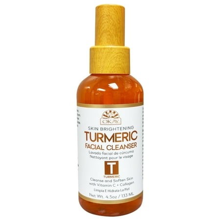 OKAY Turmeric Facial Cleanser 4.5 Oz