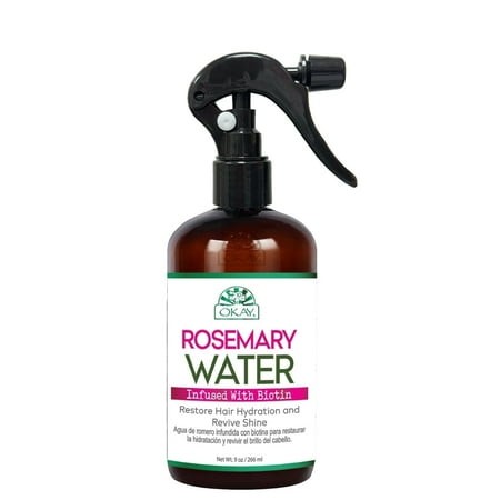 OKAY Rosemary Water Biotin Hair Spray 9oz Moisturizing