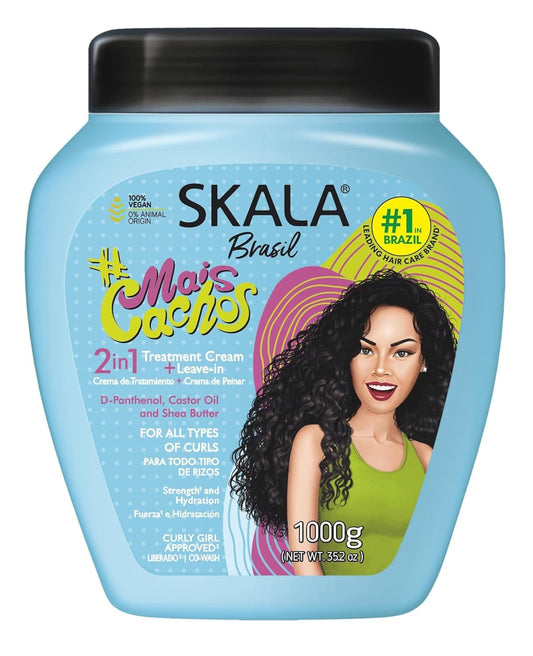 EMAX SKALA Cachos 2-in-1 Hair Cream Treatment - 35.2oz