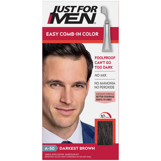 S Lo Para Hombres Autostop Color #a-50 Darkest Brown