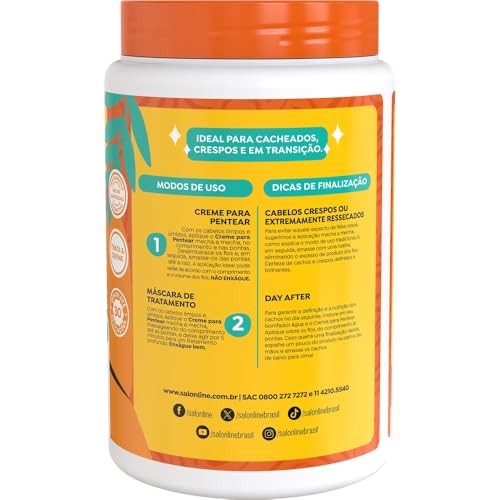 Salon Line Combing Cream Nutritional Butter 5.88 Oz Pack of 6