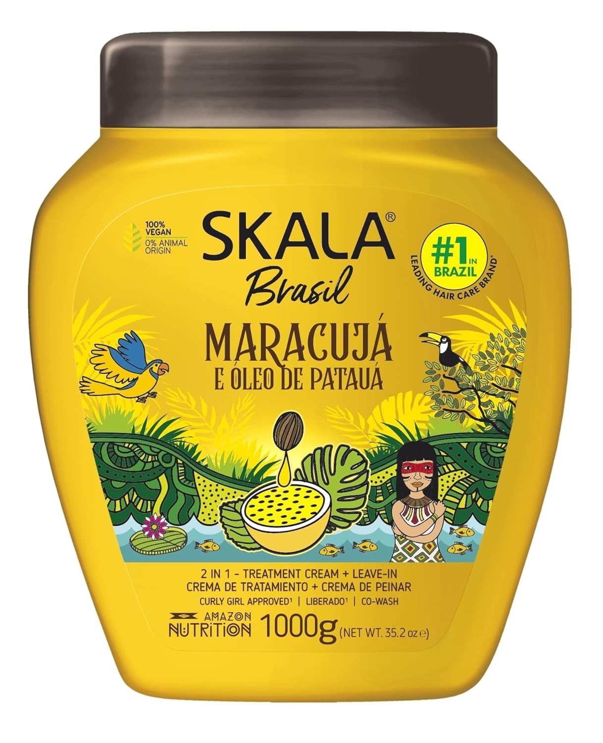 Skala Mais Cachos Crespos Maracuja Cream,