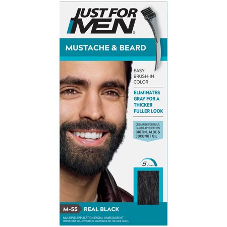 Just For Men Mustache & Beard Real Black M-56