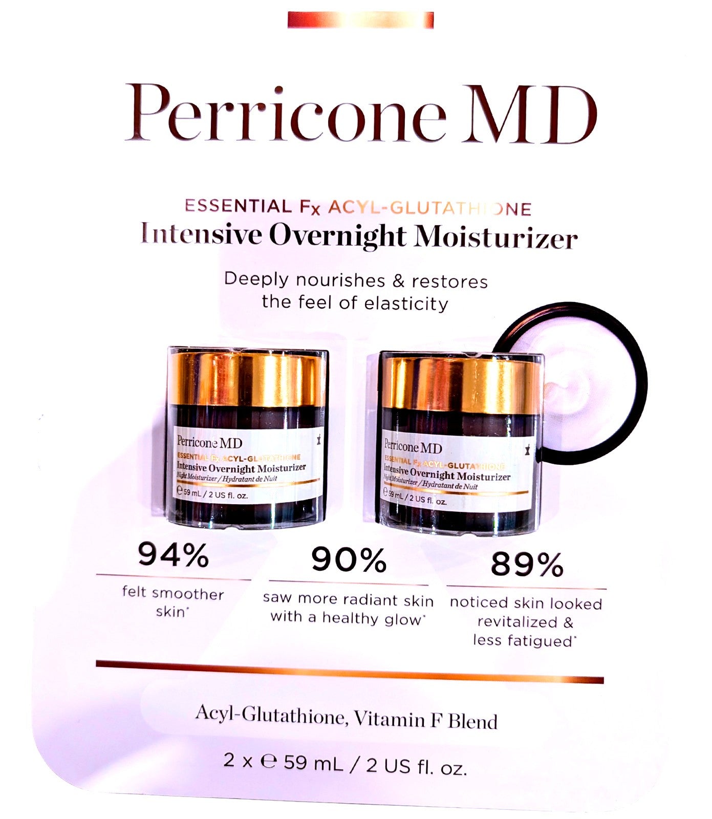 Perricone MD Essential Fx Acyl-Gluta Overnight Moisturizer, 4 Fl Oz