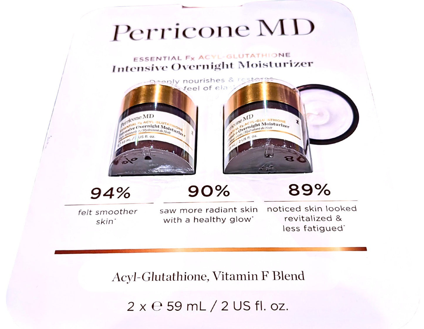 Perricone MD Essential Fx Acyl-Gluta Overnight Moisturizer, 4 Fl Oz