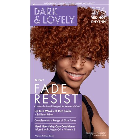 Dark & Lovely Fade Resist Hair Color 376 Red Hot Rhythm
