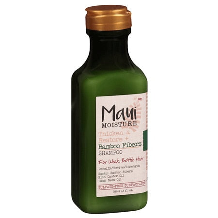 Maui Moisture Bamboo Fiber Shampoo 12 oz Thicken & Restore