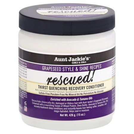 Aunt Jackie's Grapeseed Rescued Conditioner, 15 Oz