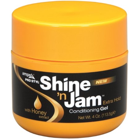 AmPro Shine N Jam Extra Hold Conditioning Gel, 4 Oz