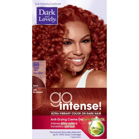 Dark And Lovely Go Intense! Spicy Red Hair Color 1