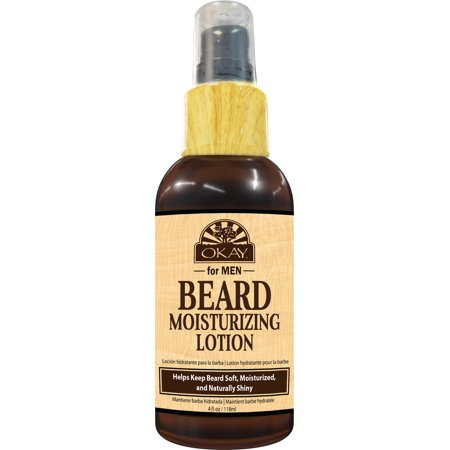 Okay Hair and Beard Moisturizing Lotion for Men - 4 Oz