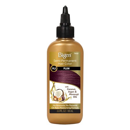 HOYU Bigen Semi-Permanent Haircolor Plum 3oz Pack of 3
