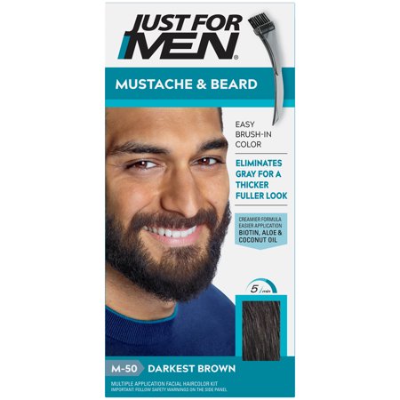 Mustache & Beard Darkest Brown Gel